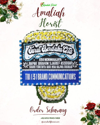 Papan Bunga Duka di Lantung